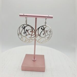 Silpada Scrollwork Sterling Silver Earrings